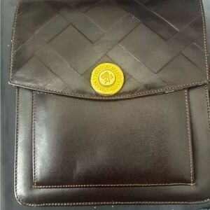 VINTAGE FRED HAYMAN CROSSBODY shoulder BAG Cassette Camera handbag Loop leather